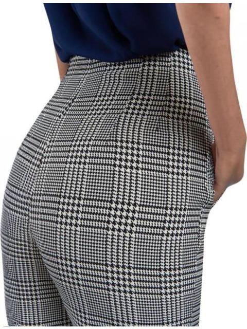 PANTALON RECTO CINTURA REGULAR GRIS HOLLY LAND - Image 5