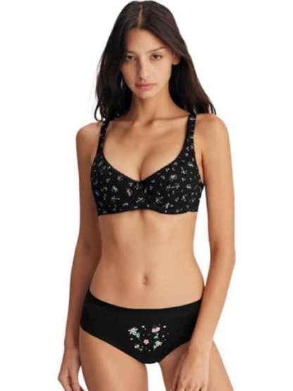 PANTI CORTE BIKINI NEGRO LOVE TO LOUNGE - Image 2