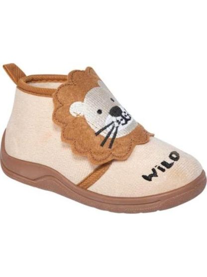 PANTUFLA BOTIN LEON CAMEL SCHATZ KIDS - Image 2