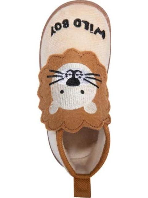 PANTUFLA BOTIN LEON CAMEL SCHATZ KIDS - Image 3