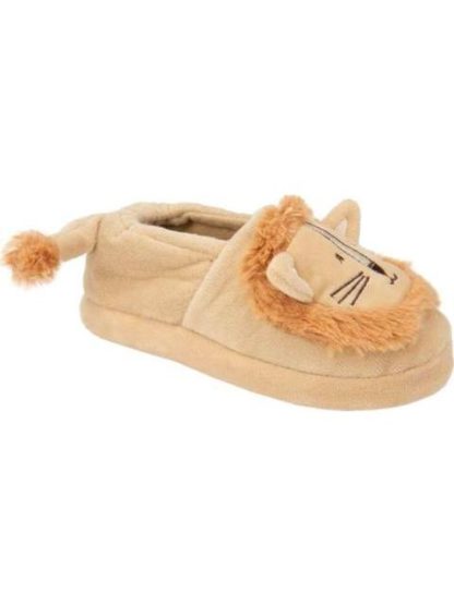 PANTUFLA CERRADA LEON BEIGE SCHATZ KIDS - Image 2