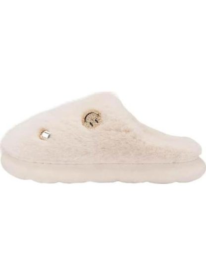 PANTUFLA DE PELUCHE BEIGE SHOSH CONFORT - Image 5