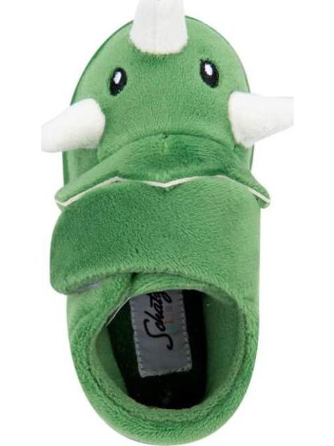 PANTUFLA DINOSAURIO VELCRO VERDE SCHATZ KIDS - Image 3