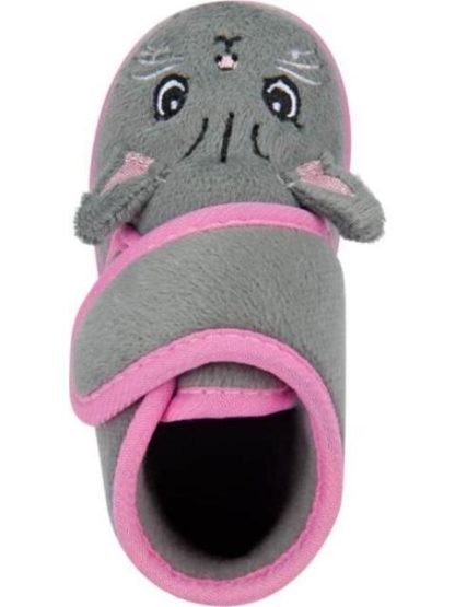 PANTUFLA GATO VELCRO GRIS VIVIS SHOES KIDS - Image 3