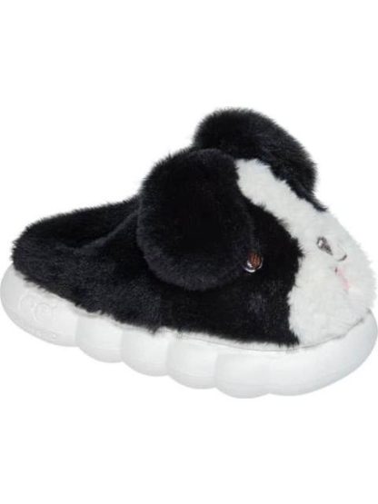 PANTUFLA PELUCHE PERRO NEGRO SCHATZ KIDS - Image 2