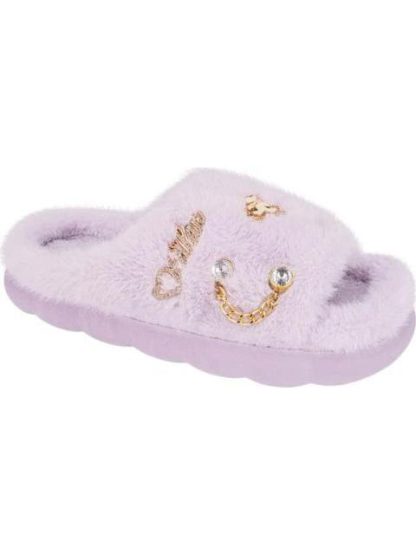PANTUFLA PELUCHE LILA SHOSH CONFORT - Image 2