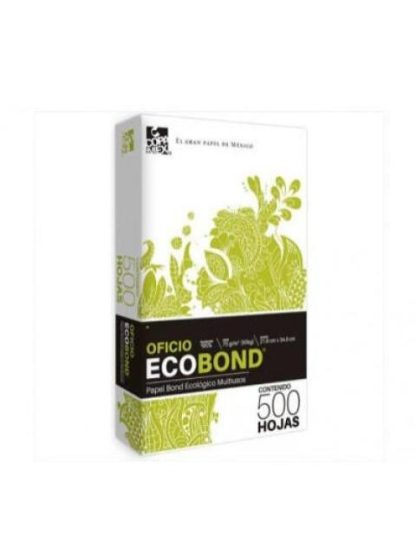 PAPEL BOND TAMANO OFICIO 75 GRAMAJE 95 BLANCURA CAJA CON 10 RESMAS DE 500 HOJAS CADA UNA 17502237370579