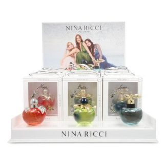 PAQ. NINA RICCI 15PZS BELLA 50ML EDT SPRAY 4PZS NINA 50ML E