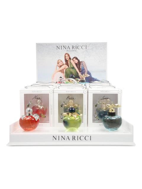 PAQ. NINA RICCI 15PZS BELLA 50ML EDT SPRAY 4PZS NINA 50ML E