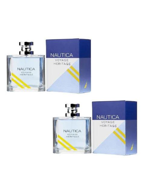PAQUETE 2 X 1 NAUTICA VOYAGE HERITAGE CABALLERO 100 ML