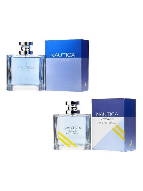 PAQUETE 2 X 1 NAUTICA VOYAGE + HERITAGE CABALLERO 100 ML C U