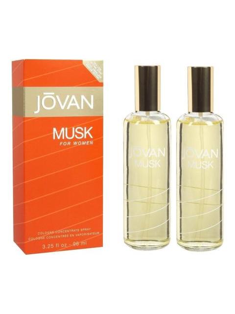 PAQUETE 2X1 JOVAN MUSK DAMA 96 ML COLOGNE SPRAY