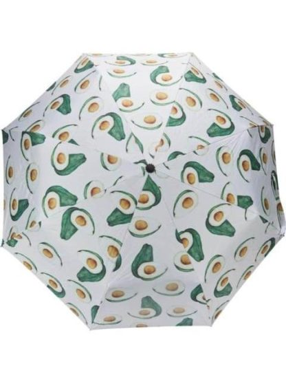 PARAGUAS PLEGABLE ESTAMPADO AGUACATES VERDE HOLLY LAND