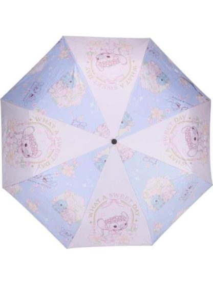 PARAGUAS PLEGABLE STITCH ROSA STITCH