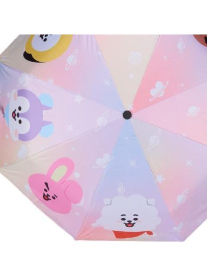 PARAGUAS PORTATIL BT21 ROSA BT21 - Image 2