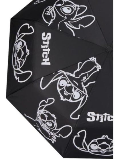 PARAGUAS PORTATIL STITCH NEGRO STITCH - Image 2