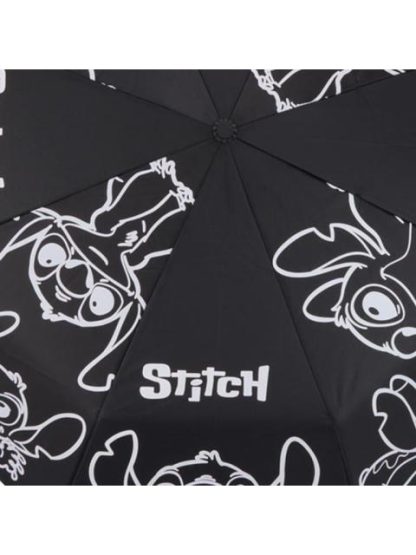 PARAGUAS PORTATIL STITCH NEGRO STITCH - Image 3
