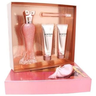 PARIS HILTON SET ROSE RUSH 4 PZS 100ML EDP