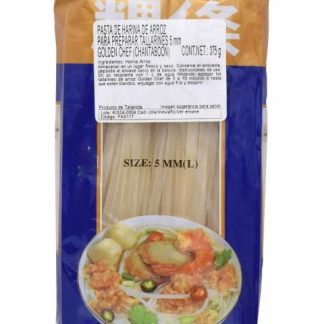 PASTA HARINA DE ARROZ CHANTABOON 5MM 375 G GOLDEN CHEF