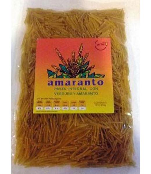 PASTA INTEGRAL AMARANTO FIDEO 200 G ARTE AMARANTO