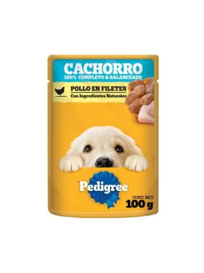 PEDIGREE CACHORRO POLLO SOBRE DE 100 GR