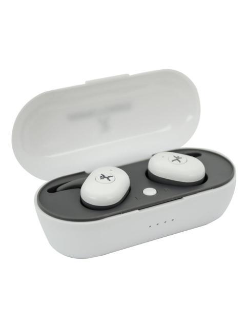 PERFECT CHOICE AUDIFONOS INTRAURICULARES BASSOONS INALAMBRICO BLUETOOTH BLANCO