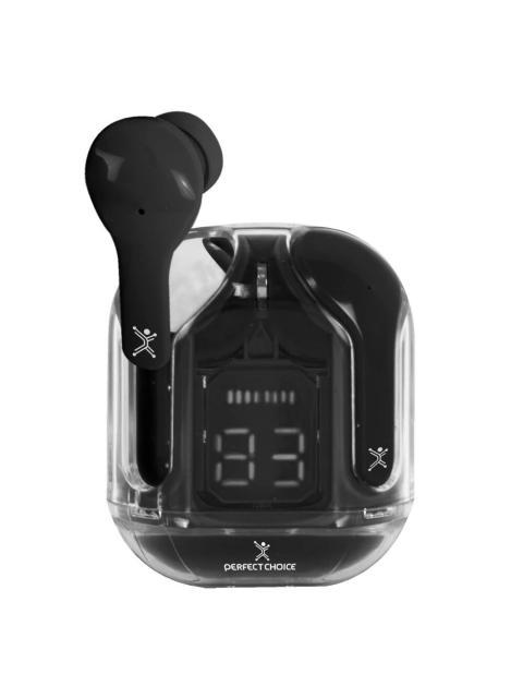 PERFECT CHOICE AUDIFONOS INTRAURICULARES CLEARBEAT INALAMBRICO BLUETOOTH NEGRO