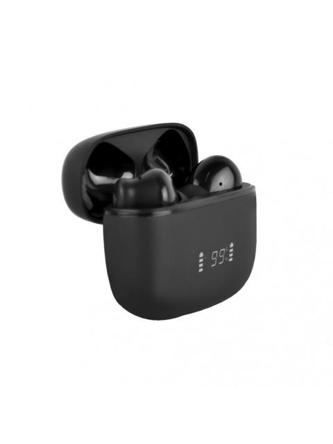 PERFECT CHOICE AUDIFONOS INTRAURICULARES CON MICROFONO INTUNE INALAMBRICO BLUETOOTH USB-C NEGRO
