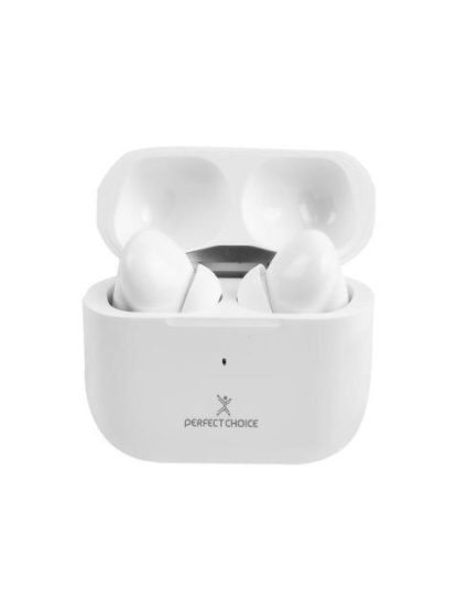 PERFECT CHOICE AUDIFONOS INTRAURICULARES CON MICROFONO PC-117193 INALAMBRICO BLUETOOTH BLANCO - Image 2