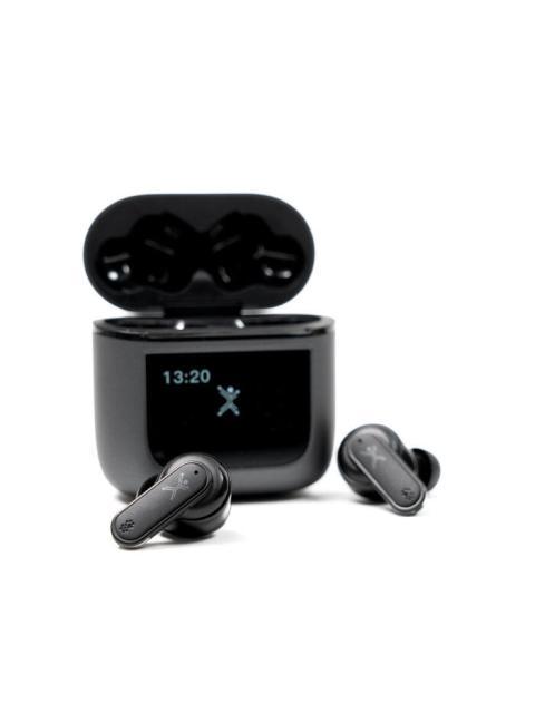 PERFECT CHOICE AUDIFONOS INTRAURICULARES CON MICROFONO SONOR INALAMBRICO BLUETOOTH NEGRO