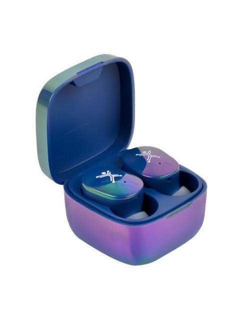 PERFECT CHOICE AUDIFONOS INTRAURICULARES CON MICROFONO TWS MINI PEARL INALAMBRICO BLUETOOTH USB-C AZUL