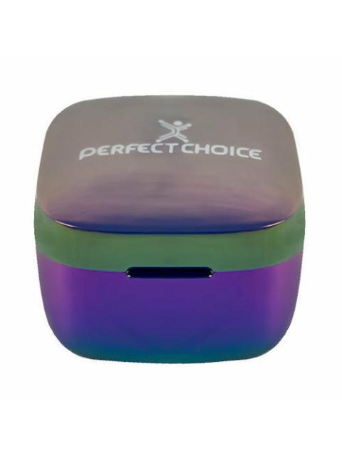 PERFECT CHOICE AUDIFONOS INTRAURICULARES CON MICROFONO TWS MINI PEARL INALAMBRICO BLUETOOTH USB-C AZUL - Image 4