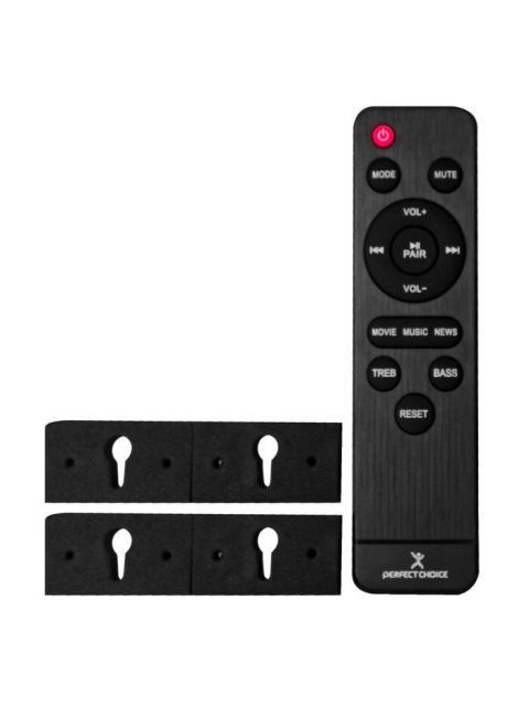 PERFECT CHOICE BARRA DE SONIDO CON SUBWOOFER PC-114031 BLUETOOTH ALAMBRICO-INALAMBRICO 1.0 CANALES 180W RMS - Image 4