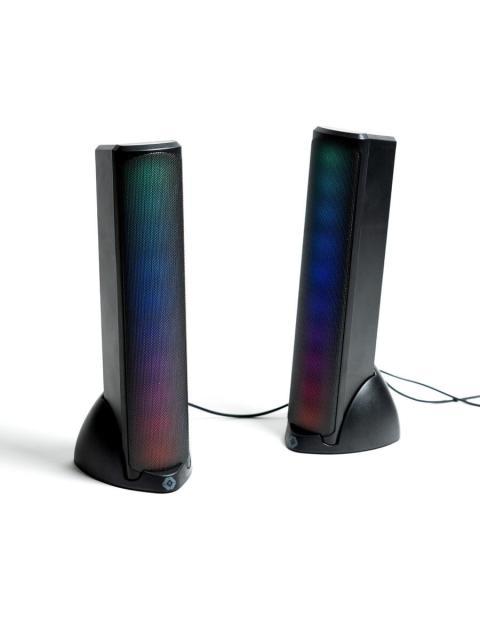 PERFECT CHOICE BOCINA PARA COMPUTADORA V-930280 ALAMBRICO-INALAMBRICO 2.0 CANALES 10W RMS 2 PIEZAS