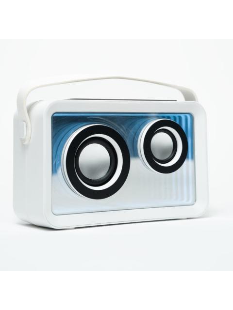 PERFECT CHOICE BOCINA PORTATIL LOOPSTAR BLUETOOTH ALAMBRICO-INALAMBRICO USB-C 8W BLANCO - RESISTENTE A POLVO-AGUA