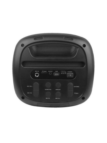 PERFECT CHOICE BOCINA PORTATIL MINIGLOW BLUETOOTH INALAMBRICO 30W RMS 2000W PMPO NEGRO - Image 3