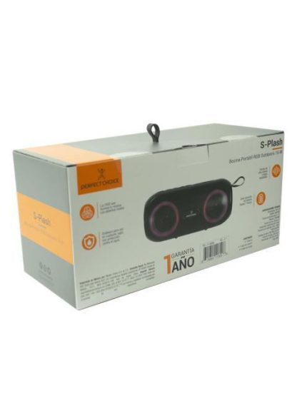PERFECT CHOICE BOCINA PORTATIL PC-113096 BLUETOOTH INALAMBRICO 16W RMS AUX NEGRO - RESISTENTE A SALPICADURAS - Image 6