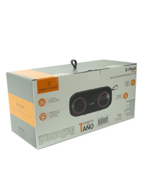 PERFECT CHOICE BOCINA PORTATIL PC-113096 BLUETOOTH INALAMBRICO 16W RMS AUX NEGRO - RESISTENTE A SALPICADURAS - Image 6