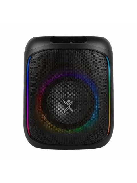 PERFECT CHOICE BOCINA PORTATIL SAPARK BLUETOOTH INALAMBRICO 30W RMS 1800W PMPO USB NEGRO