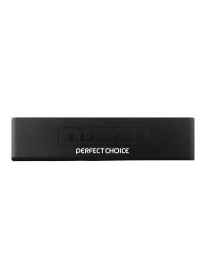 PERFECT CHOICE BOCINA PORTATIL SHINE BEAT BLUETOOTH INALAMBRICO USB-C NEGRO - Image 2