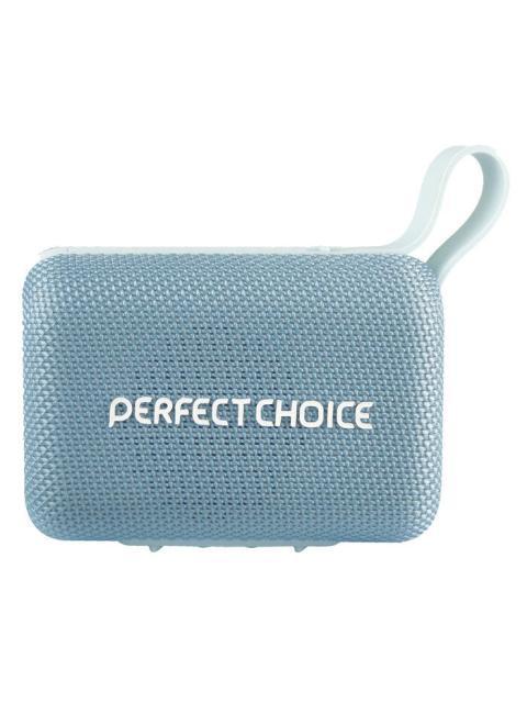 PERFECT CHOICE BOCINA PORTATIL SUGARY BLUETOOTH INALAMBRICO 10W RMS AZUL