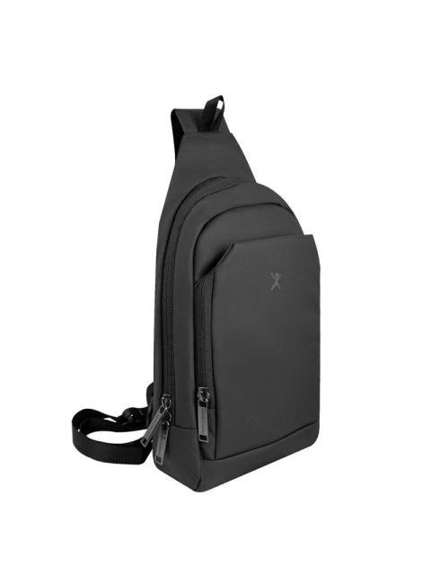 PERFECT CHOICE BOLSO CRUZADO DE POLIESTER PC-085041 19 X 13 X 28.8 CM NEGRO