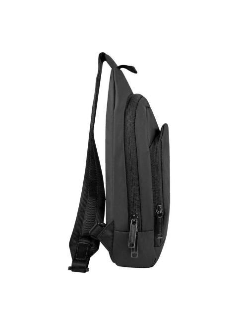 PERFECT CHOICE BOLSO CRUZADO DE POLIESTER PC-085041 19 X 13 X 28.8 CM NEGRO - Image 3