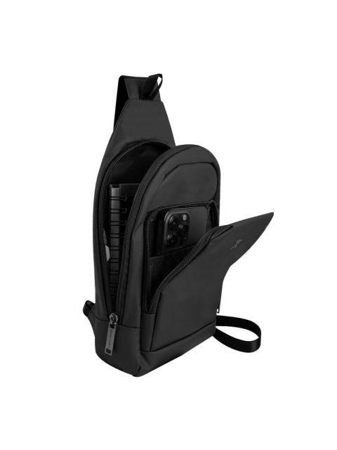 PERFECT CHOICE BOLSO CRUZADO DE POLIESTER PC-085041 19 X 13 X 28.8 CM NEGRO - Image 6