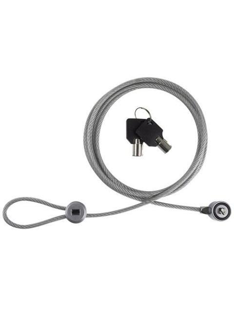 PERFECT CHOICE CANDADO DE LLAVE PARA LAPTOPS PC-160076 2 METROS GRIS
