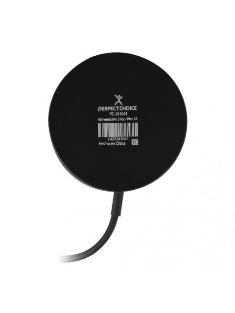 PERFECT CHOICE CARGADOR MAGNETICO VOLTUS USB-C 5 - 9V 2A NEGRO - Image 5