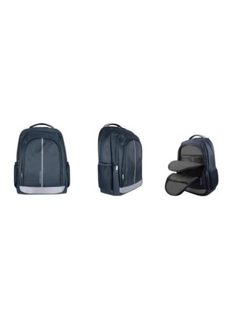 PERFECT CHOICE MOCHILA DE NYLON ESSENTIAL PARA LAPTOP 17 AZUL