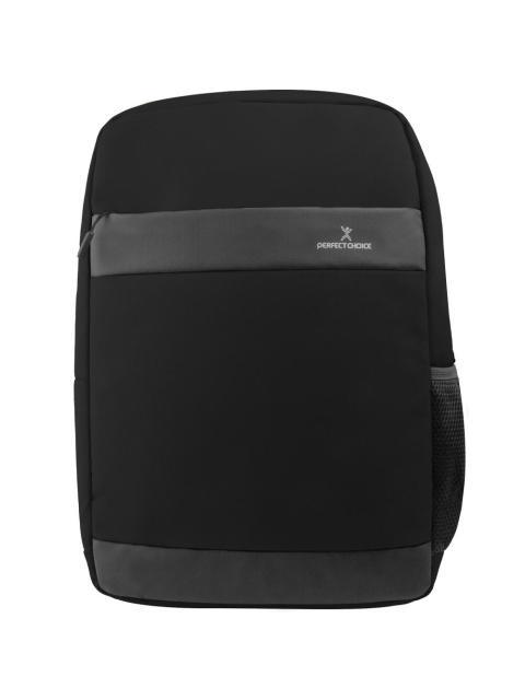 PERFECT CHOICE MOCHILA DE POLIESTER BOLD PARA LAPTOP 15.6 NEGRO