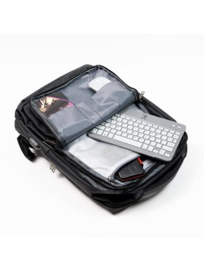 PERFECT CHOICE MOCHILA DE POLIESTER NEBLUM PARA LAPTOP 17 NEGRO - Image 4