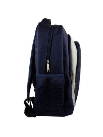PERFECT CHOICE MOCHILA DE POLIESTER PC-084198 PARA LAPTOP 17 AZUL-GRIS - Image 3
